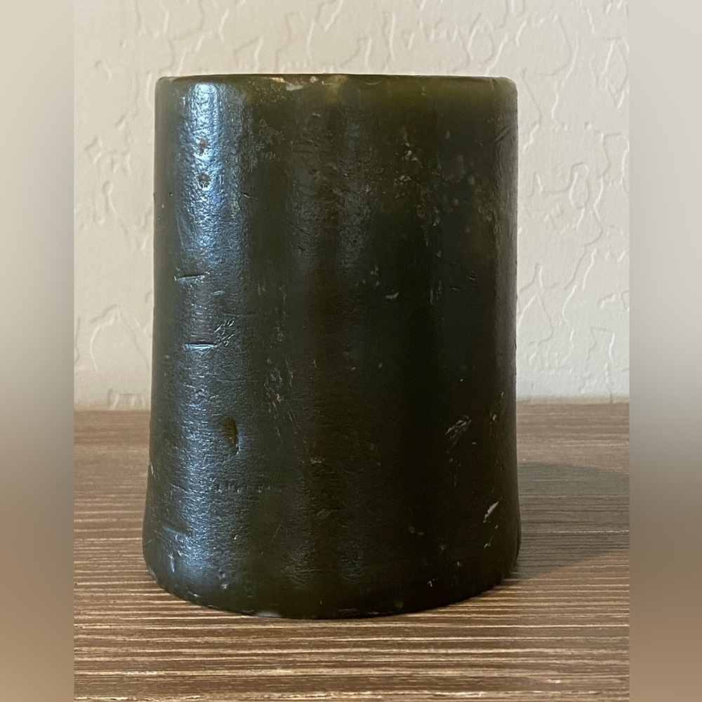 Pier 1 Citrus Cilantro Large 4 x 6 Candle Pillar DEADSTOCK RARE HTF